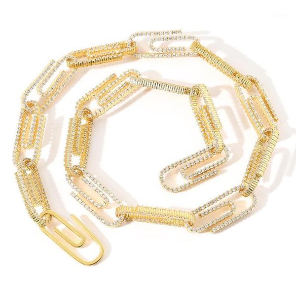 chains bling paperclip chain necklace luxury micro pave iced cz fashion hip hop jewelry for men1, Silver
chains bling paperclip chain necklace luxury micro pave iced cz fashion hip hop jewelry for men1, Silver