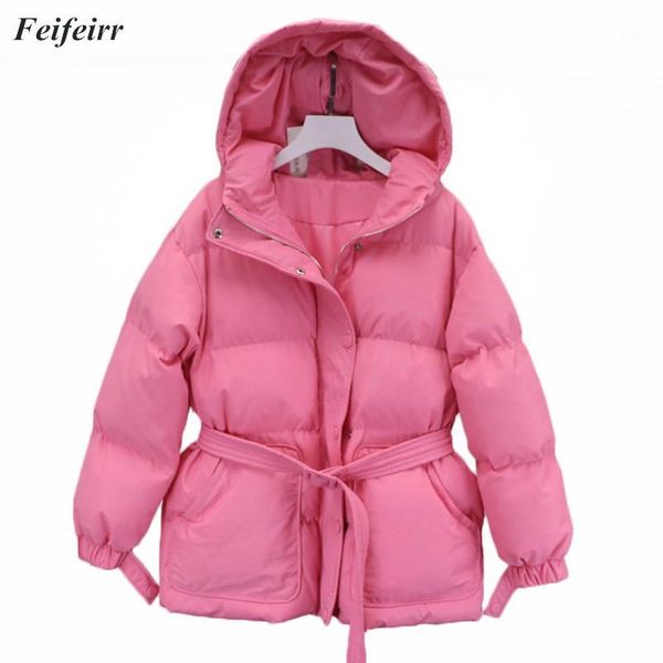2018 winter jacket new parka coat female plus size belt fashion down jacket short hoodie down thick coat women clothing1, Black
2018 winter jacket new parka coat female plus size belt fashion down jacket short hoodie down thick coat women clothing1, Black