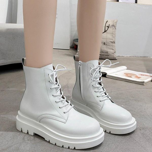 boots women ankle platform round toe lace up 5cm heel for woman zip shoes botas white black basic 35-401
boots women ankle platform round toe lace up 5cm heel for woman zip shoes botas white black basic 35-401