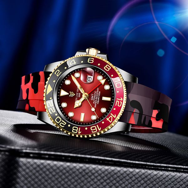 lige design new luxury watch for men waterproof 100m automatic watch sapphire glass mechanical wristwatches relogio masculino, Silver
lige design new luxury watch for men waterproof 100m automatic watch sapphire glass mechanical wristwatches relogio masculino, Silver