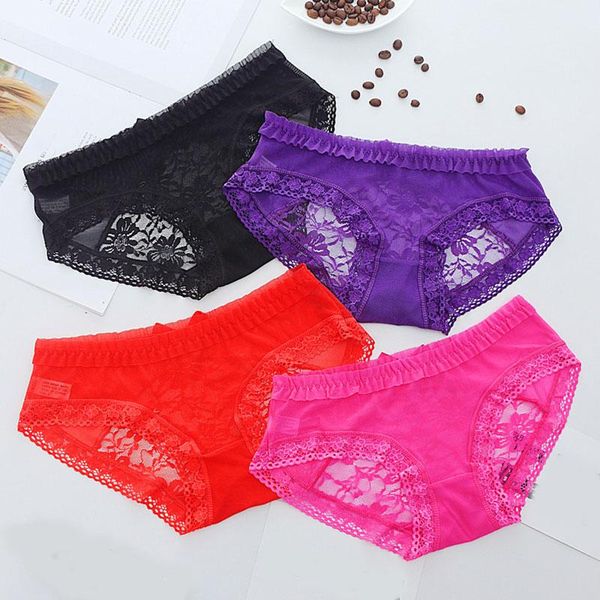 women's panties lace for women underwear fashion panty lingerie breathable hollow out briefs low-rise female, Black;pink
women's panties lace for women underwear fashion panty lingerie breathable hollow out briefs low-rise female, Black;pink