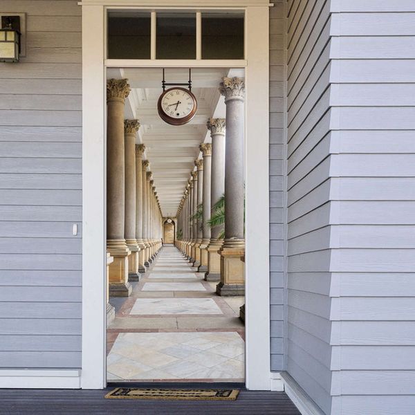 new time corridor door home bedroom bathroom renovation decoration waterproof oil proof self adhive pvc environmental wall paste
new time corridor door home bedroom bathroom renovation decoration waterproof oil proof self adhive pvc environmental wall paste