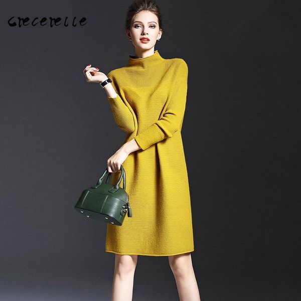 every day winter special offer knit dress long section foreign trade in semi o neck sweater dress vestidos mujer thin d002, Black;gray
every day winter special offer knit dress long section foreign trade in semi o neck sweater dress vestidos mujer thin d002, Black;gray