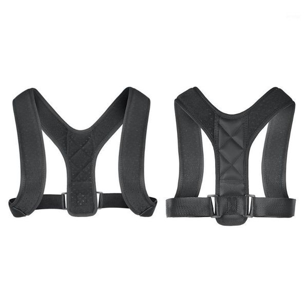 back support correction with breathable anti-humpback collarbone adjustable sitting position belt1, Black;blue
back support correction with breathable anti-humpback collarbone adjustable sitting position belt1, Black;blue
