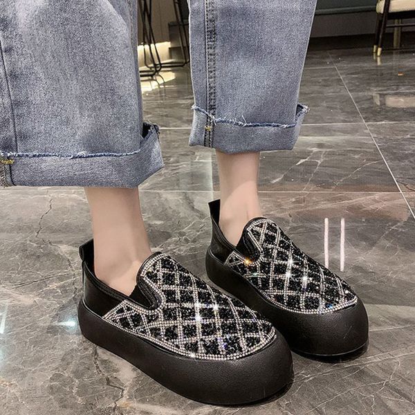2021 the new silver luxury strass flats women's 2021 bling crystal shoes platform woman warm winter slip in moccasins ladies ya2e, Black
2021 the new silver luxury strass flats women's 2021 bling crystal shoes platform woman warm winter slip in moccasins ladies ya2e, Black