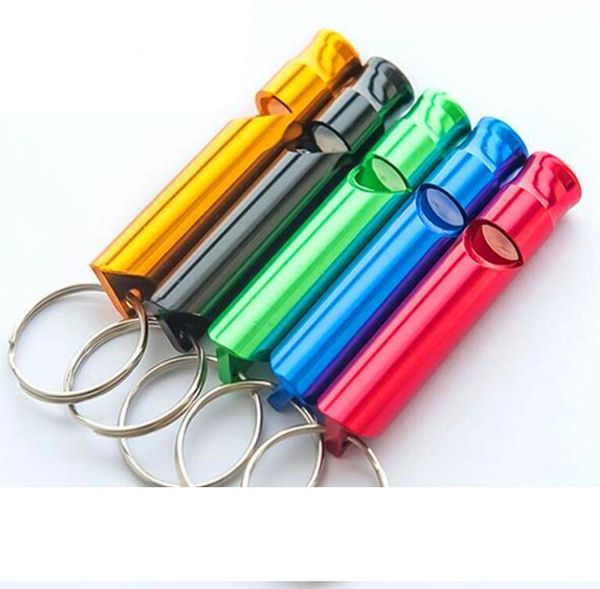 Lifesaving Whistle Creative Calls Aluminum Alloy Anodic Oxidation Treatment Emergency tool For Camping Hiking Dog Training Whistles
Lifesaving Whistle Creative Calls Aluminum Alloy Anodic Oxidation Treatment Emergency tool For Camping Hiking Dog Training Whistles