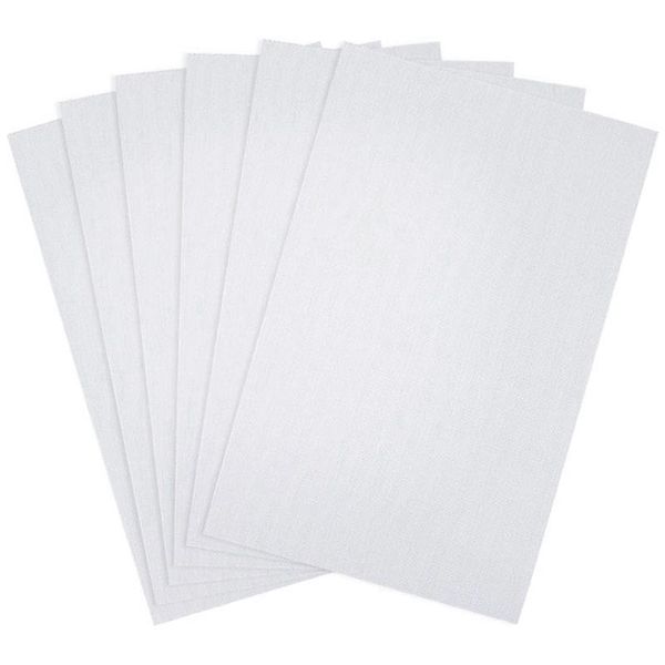 6 pieces aida cloth 11 count cross stitch fabric, white, handmade embroidery 12 by 18-inch, Black
6 pieces aida cloth 11 count cross stitch fabric, white, handmade embroidery 12 by 18-inch, Black