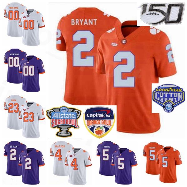 ncaa college football clemson tigers 4 deshaun watson jerseys 2 kelly bryant 5 tee higgins 23 lyn-j dixon 8 justyn ross stitched team, Black
ncaa college football clemson tigers 4 deshaun watson jerseys 2 kelly bryant 5 tee higgins 23 lyn-j dixon 8 justyn ross stitched team, Black