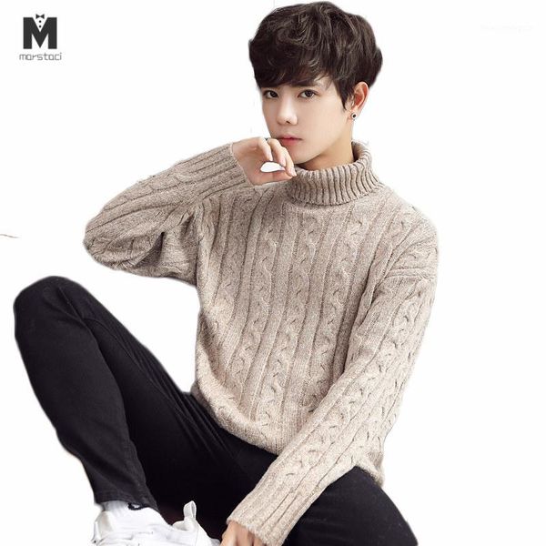 men's sweaters winter men warm turtleneck korean version repair round collar youth clothing students thick knitted sweate1, White;black
men's sweaters winter men warm turtleneck korean version repair round collar youth clothing students thick knitted sweate1, White;black