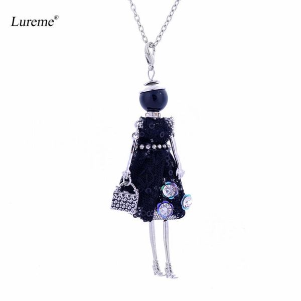 lureme handmade doll necklace dress handmade french doll pendant news alloy girl women flower fashion jewelry (nl005749, Silver
lureme handmade doll necklace dress handmade french doll pendant news alloy girl women flower fashion jewelry (nl005749, Silver