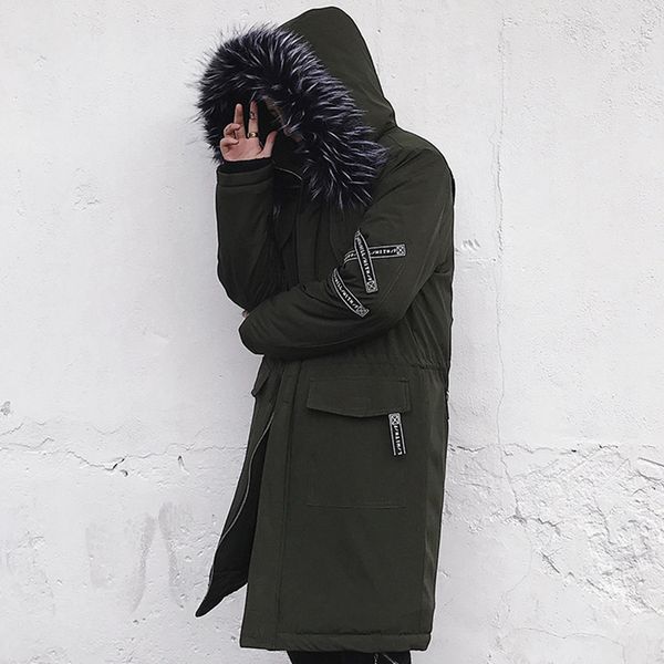 hip hop detachable collar patchwork men parka 2020 casual thick padded overcoats harajuku windbreaker streetwear, Black;brown
hip hop detachable collar patchwork men parka 2020 casual thick padded overcoats harajuku windbreaker streetwear, Black;brown