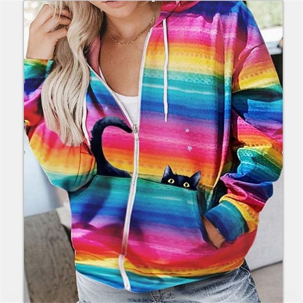 in0pt cat fashion sweatersweat cat printed pocket women's casual 2020 fashion rainbow 2020 printed pocket women's sweater casual c, Black
in0pt cat fashion sweatersweat cat printed pocket women's casual 2020 fashion rainbow 2020 printed pocket women's sweater casual c, Black