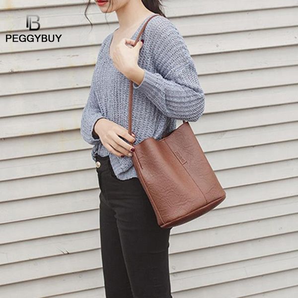 mmessenger bag women bucket shoulder bag large capacity vintage matte pu leather lady handbag bucket totes shopping handbag
mmessenger bag women bucket shoulder bag large capacity vintage matte pu leather lady handbag bucket totes shopping handbag