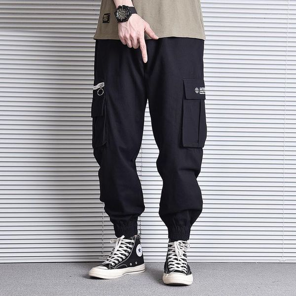 men's pants fashion streetwear men loose fit casual big pocket cargo green camouflage joggers hombre hip hop1, Black
men's pants fashion streetwear men loose fit casual big pocket cargo green camouflage joggers hombre hip hop1, Black