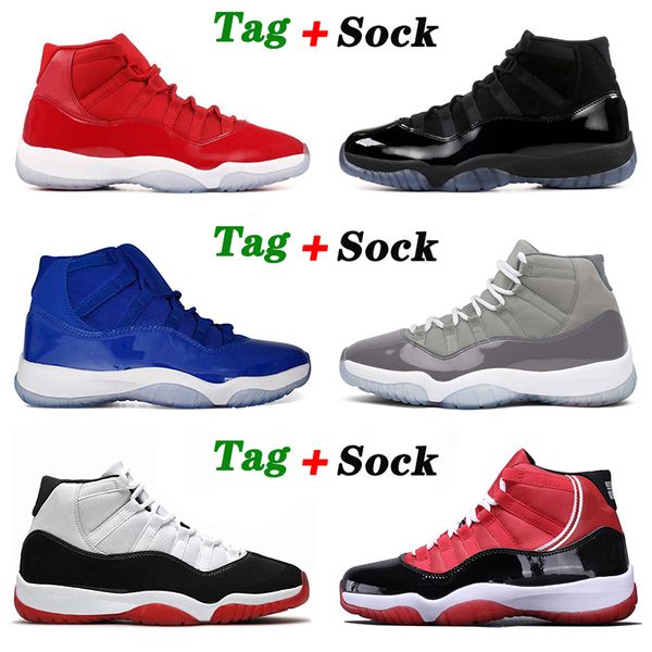 new arrival jumpman 11 11s basketball shoes men women 25th anniversary bred black trainers sports sneakers 36-47, White;red
new arrival jumpman 11 11s basketball shoes men women 25th anniversary bred black trainers sports sneakers 36-47, White;red
