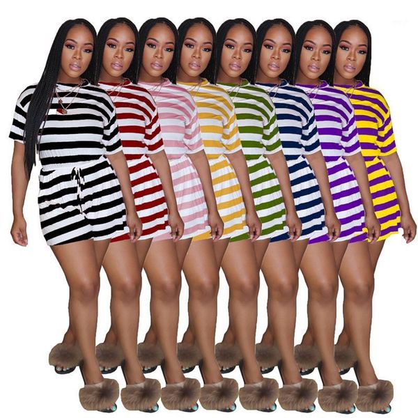 women's jumpsuits & rompers european and american multicolor striped jumpsuit fashion casual o-neck women's short sleeve shorts1, Black;white
women's jumpsuits & rompers european and american multicolor striped jumpsuit fashion casual o-neck women's short sleeve shorts1, Black;white