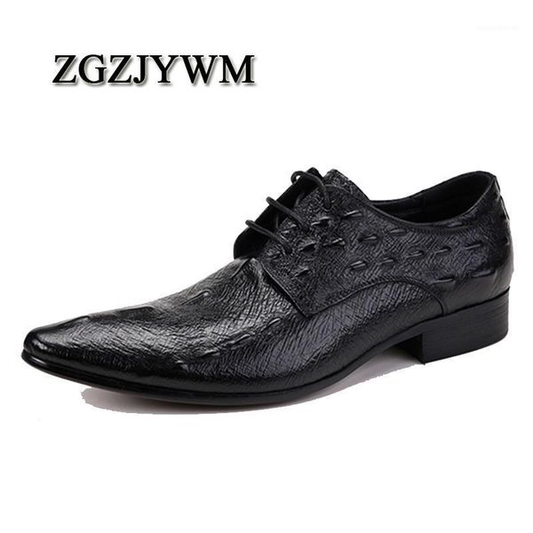 dress shoes zgzjywm fashion comfortable brand design men's crocodile pattern genuine leather lace-up pointed toe oxford casual brogue s, Black
dress shoes zgzjywm fashion comfortable brand design men's crocodile pattern genuine leather lace-up pointed toe oxford casual brogue s, Black