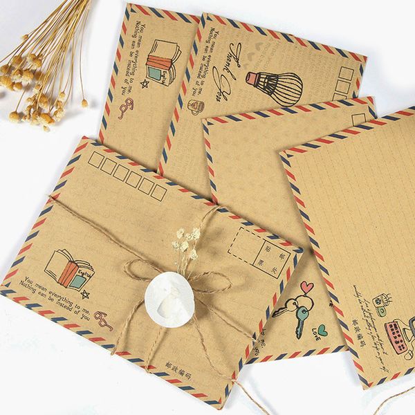 16 pcs/lot Vintage Large Envelope Postcard Letter Stationery Paper Airmail Retro School Office Gifts Kraft Envelopes
16 pcs/lot Vintage Large Envelope Postcard Letter Stationery Paper Airmail Retro School Office Gifts Kraft Envelopes