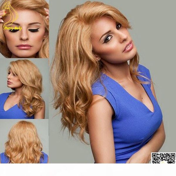 brazilian blonde lace front human hair wigs glueless human hair full lace wig wavy lace human hair wig color #27, Black;brown
brazilian blonde lace front human hair wigs glueless human hair full lace wig wavy lace human hair wig color #27, Black;brown