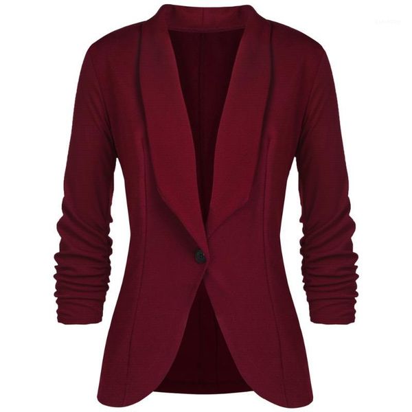 2018 spring basic jackets coat women autumn slim blazers long sleeve single button notched blazers black office lady work suit1, White;black
2018 spring basic jackets coat women autumn slim blazers long sleeve single button notched blazers black office lady work suit1, White;black
