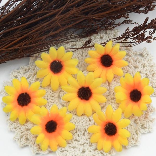 30pcs 4cm mini silk sunflower artificial flower head for wedding box decoration headmade scrapbooking accessories fake bbyggh
30pcs 4cm mini silk sunflower artificial flower head for wedding box decoration headmade scrapbooking accessories fake bbyggh