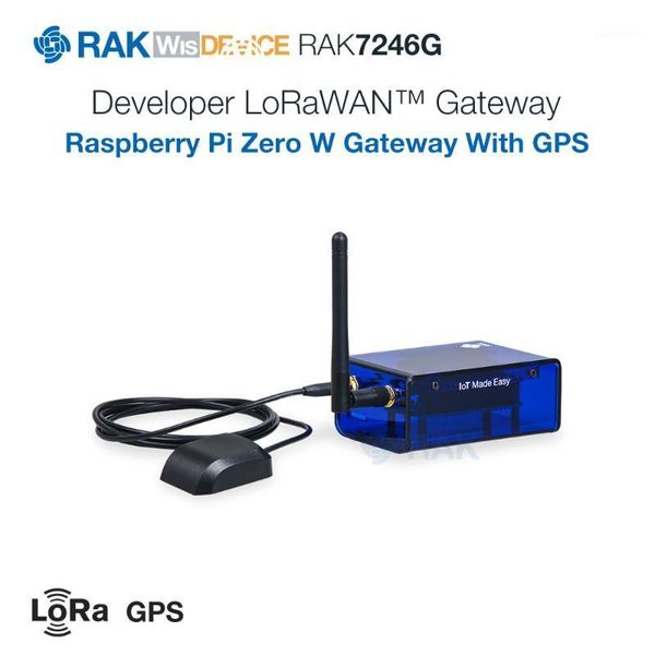rak7246 / rak7246g lorawan developer | rak2246 + raspberry pi zero w | semtech sx1308 8 lora channels ublox max-7q gps1
rak7246 / rak7246g lorawan developer | rak2246 + raspberry pi zero w | semtech sx1308 8 lora channels ublox max-7q gps1