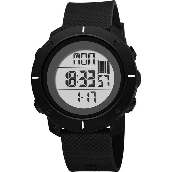 2020 new men's electronic sports watch simple waterproof personality dazzle foreign trade electronic watch, Silver
2020 new men's electronic sports watch simple waterproof personality dazzle foreign trade electronic watch, Silver