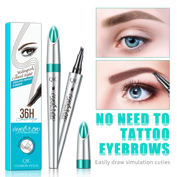qic eyebrow pencil with tilted four-pronged pen head design waterproof 24h long-lasting eyebrow pen for natural looking brows
qic eyebrow pencil with tilted four-pronged pen head design waterproof 24h long-lasting eyebrow pen for natural looking brows