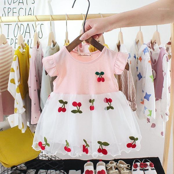 cute cherry decor toddler baby girls dress clothes leisure casual fashion lovely comfortable ruffle sleeve summer outfits1, Red;yellow
cute cherry decor toddler baby girls dress clothes leisure casual fashion lovely comfortable ruffle sleeve summer outfits1, Red;yellow