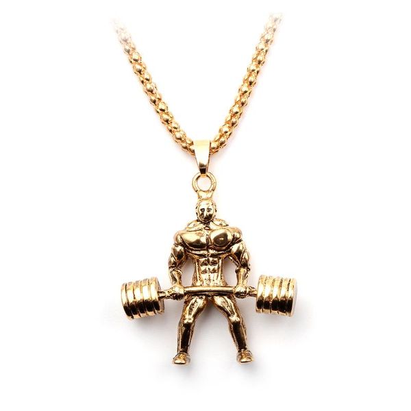 pendant necklaces hercules weightlifting necklace men jewelry colar masculino sport fitness barbell pendants statement jewellery, Silver
pendant necklaces hercules weightlifting necklace men jewelry colar masculino sport fitness barbell pendants statement jewellery, Silver