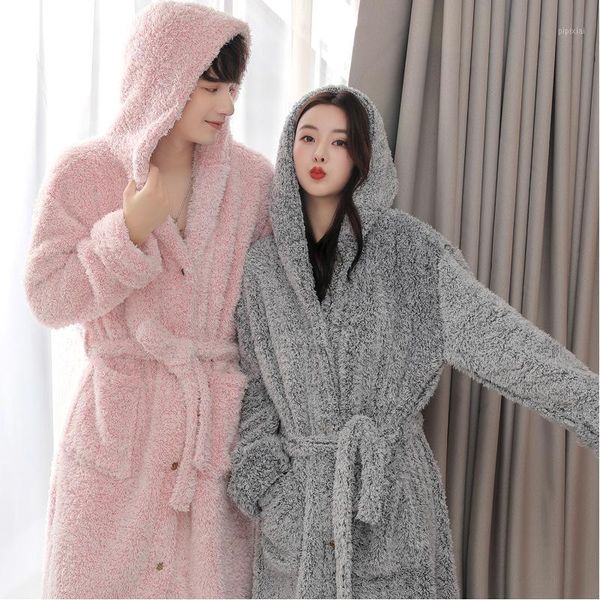 men&women kimono robe gown hooded coral fleece nightwear winter new couple intimate lingerie flannel bathrobe sleepwear1, Black;red
men&women kimono robe gown hooded coral fleece nightwear winter new couple intimate lingerie flannel bathrobe sleepwear1, Black;red