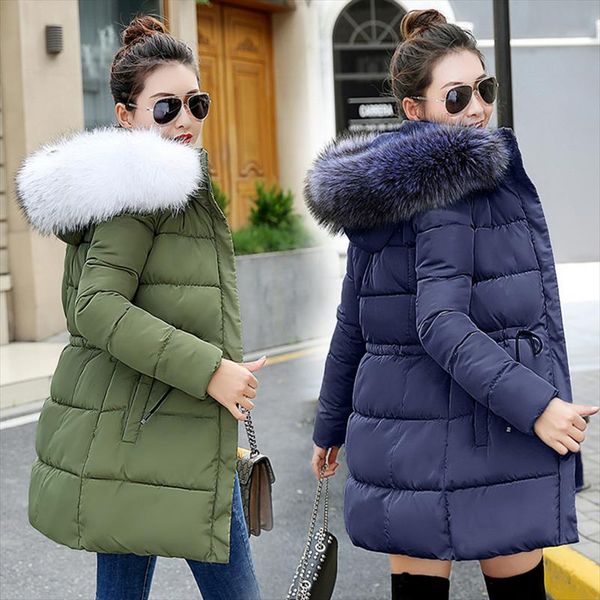 2020 trends winter jacket women long coat down cotton coat quilted female fur hooded parka outdoor snow jacket basic, Black
2020 trends winter jacket women long coat down cotton coat quilted female fur hooded parka outdoor snow jacket basic, Black