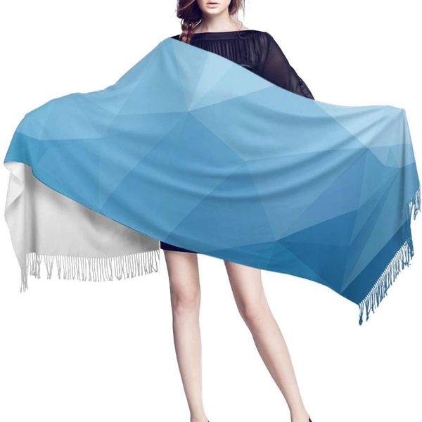 scarves women cashmere scarf autumn winter hijab wrap triangle color block blue gradient printed shawls headband summer ladies, Blue;gray
scarves women cashmere scarf autumn winter hijab wrap triangle color block blue gradient printed shawls headband summer ladies, Blue;gray