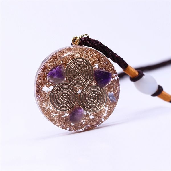 reiki orgonite energy pendant transfer natural crystal sweater chain men and women necklace bring lucky healing 201014, Silver
reiki orgonite energy pendant transfer natural crystal sweater chain men and women necklace bring lucky healing 201014, Silver