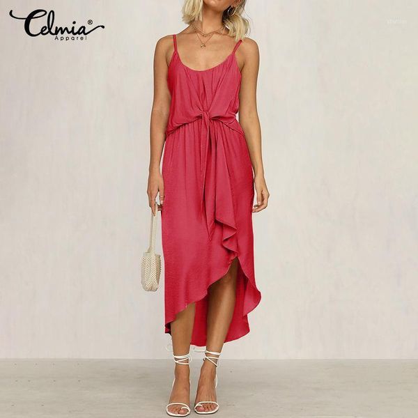 casual dresses s-5xl celmia plus size summer women sleeveless dress asymmetrical solid straps party midi female sundress 4xl1, Black;gray
casual dresses s-5xl celmia plus size summer women sleeveless dress asymmetrical solid straps party midi female sundress 4xl1, Black;gray
