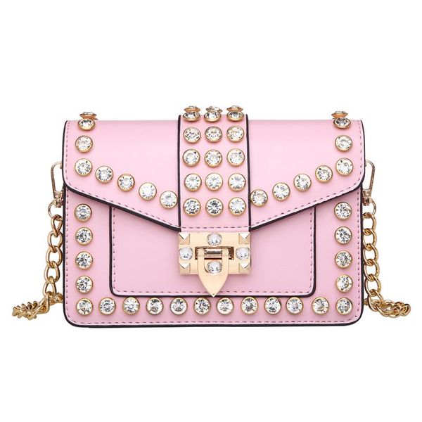 fashion luxury bags for women diamonds 2020 rivet handbags evening purses and handbags pu leather shoulder bag
fashion luxury bags for women diamonds 2020 rivet handbags evening purses and handbags pu leather shoulder bag