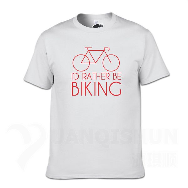 sport i'd rather be biking t shirt funny birthday gift present for dad papa father men cyclinger short sleeve round neck cotton tshirt 
sport i'd rather be biking t shirt funny birthday gift present for dad papa father men cyclinger short sleeve round neck cotton tshirt