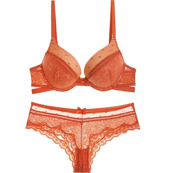 women's new set gathering push up a thick sponge bra fashionable and comfortable with lace two sponges together, Red;black
women's new set gathering push up a thick sponge bra fashionable and comfortable with lace two sponges together, Red;black