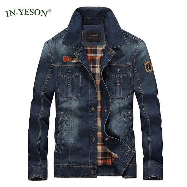 brand men's denim jacket classic rock hip hop jacket streetwear european style slim fit spring autumn jeans men size 4xl, Black;brown
brand men's denim jacket classic rock hip hop jacket streetwear european style slim fit spring autumn jeans men size 4xl, Black;brown