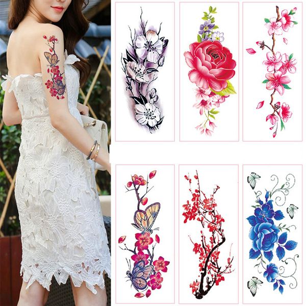 waterproof temporary tattoo stickers totem flower fake tattoo flash tattoo body art hand foot tools for girl women 
waterproof temporary tattoo stickers totem flower fake tattoo flash tattoo body art hand foot tools for girl women
