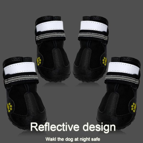 4pcs/set pet dog shoes reflective waterproof dog boots warm snow rain pets booties anti-slip socks footwear for medium l jlldym
4pcs/set pet dog shoes reflective waterproof dog boots warm snow rain pets booties anti-slip socks footwear for medium l jlldym