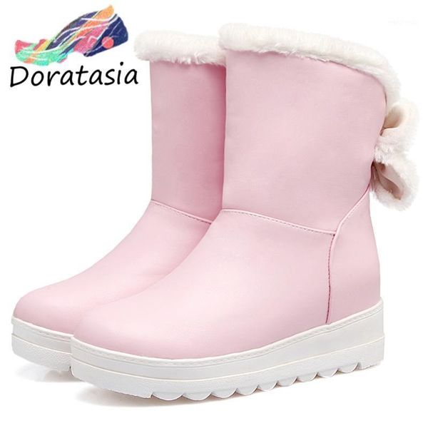 doratasia new arrival women solid warm plush slip on ankle shoes stylish comfy winter boots women snow boots1, Black
doratasia new arrival women solid warm plush slip on ankle shoes stylish comfy winter boots women snow boots1, Black