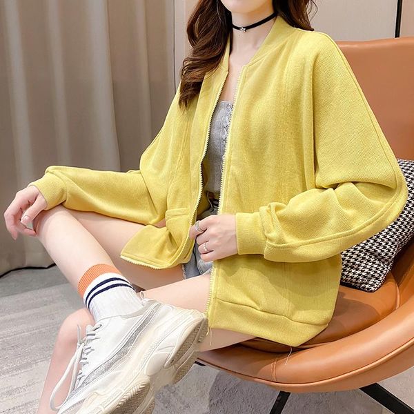 women's hoodies & sweatshirts 2021 sheer women loose autumn long sleeve zip-up harajuku black yellow hoodie streetwear oversize winter
women's hoodies & sweatshirts 2021 sheer women loose autumn long sleeve zip-up harajuku black yellow hoodie streetwear oversize winter
