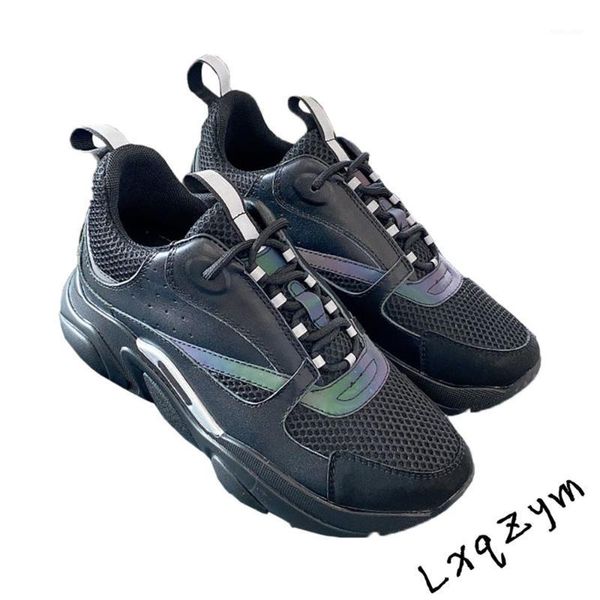 fashion brand men women air mesh breathable running shoes flat bottom camping sneakers genuine leather 35-451, Black
fashion brand men women air mesh breathable running shoes flat bottom camping sneakers genuine leather 35-451, Black