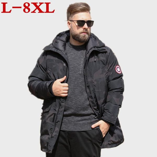 men's down & parkas 2021 8xl 7xl 6xl plus size men long jacket arrival fashion hooded winter thick warm duck brand clothing parka, Black
men's down & parkas 2021 8xl 7xl 6xl plus size men long jacket arrival fashion hooded winter thick warm duck brand clothing parka, Black