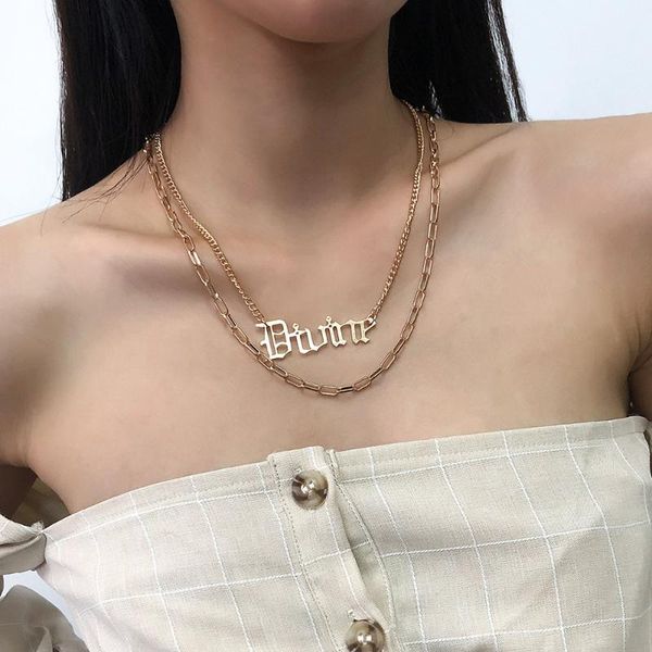 chokers phyanic kpop shiny zircon letter pendant necklace chain for women love honey jewelry fashion girls choker gifts wholesale, Golden;silver
chokers phyanic kpop shiny zircon letter pendant necklace chain for women love honey jewelry fashion girls choker gifts wholesale, Golden;silver