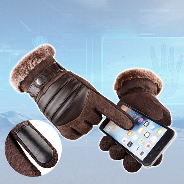 25# winter tactical men leather thicken warm windproof waterproof bicycle pigskin slip plus velvet thickening gloves, Blue;gray
25# winter tactical men leather thicken warm windproof waterproof bicycle pigskin slip plus velvet thickening gloves, Blue;gray