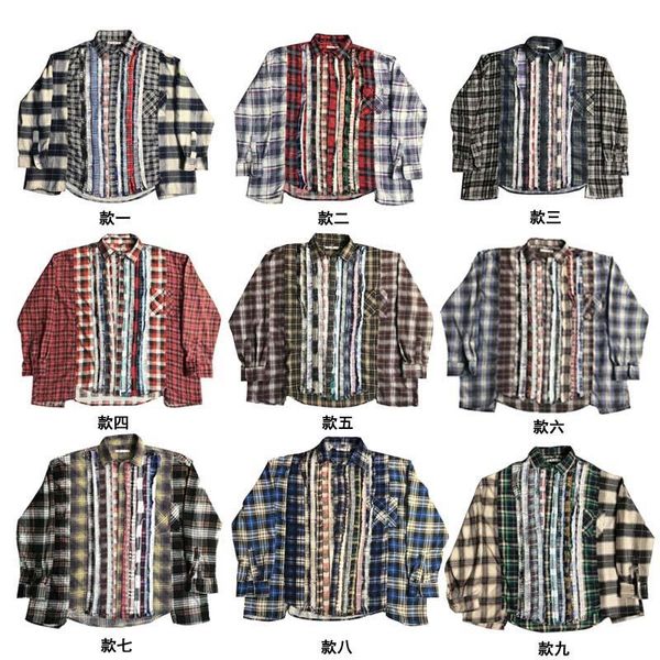 womens needles designer shirts t sleeve shirt brand vintage splice washed long fashion casual high street plaid mens shirt retro loose vjqd, Black
womens needles designer shirts t sleeve shirt brand vintage splice washed long fashion casual high street plaid mens shirt retro loose vjqd, Black