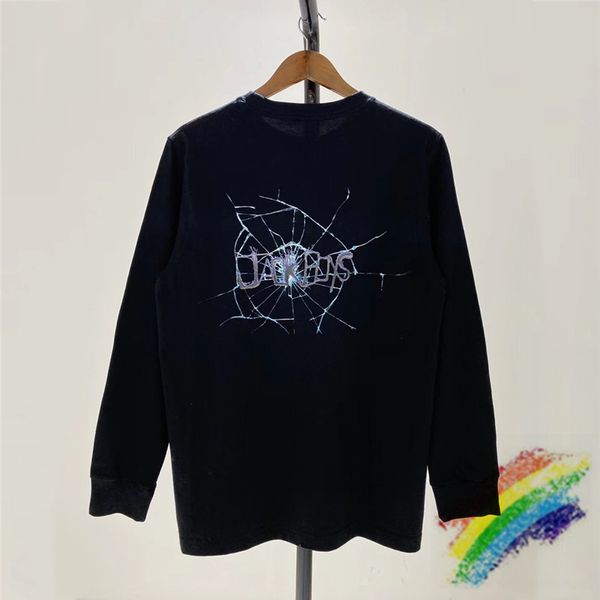 long sleeve travis scott cactus jack boys cracked t shirt men women 1:1 hip-hop travis scott t-shirt tees, Blue;black
long sleeve travis scott cactus jack boys cracked t shirt men women 1:1 hip-hop travis scott t-shirt tees, Blue;black