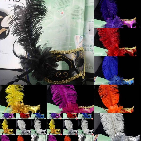 quality ball perfoming high party fancy coloured drawing with ostrich feather venetian mask 10 nao70
quality ball perfoming high party fancy coloured drawing with ostrich feather venetian mask 10 nao70